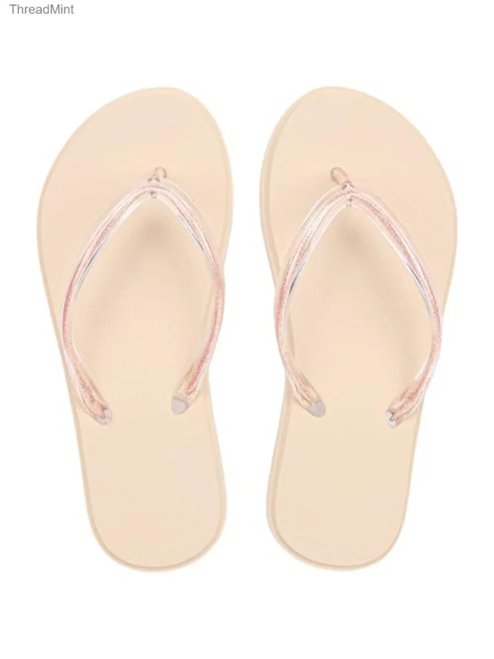 Girls Jelly Flip Flops Yoga Foam Sandals Non-Slip Cute Summer